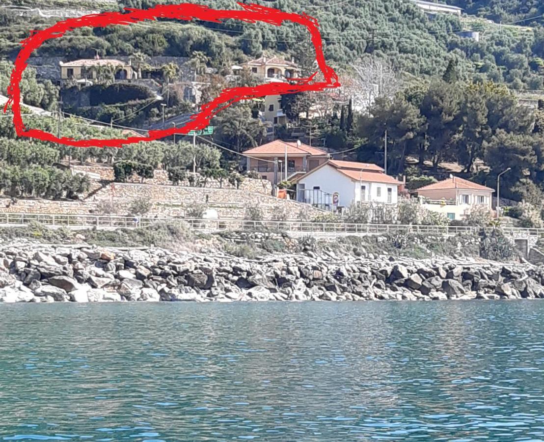 Villa Del Mare Ligure Terme & Spa Piscina A 37 Gradi Санто-Стефано-аль-Мар Экстерьер фото