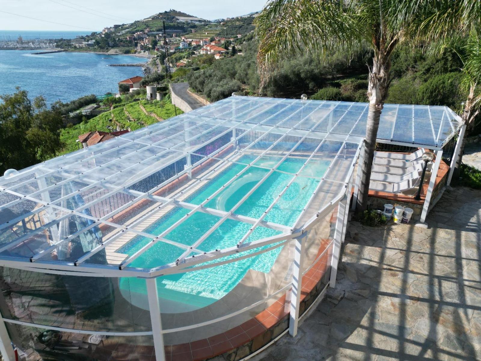 Villa Del Mare Ligure Terme & Spa Piscina A 37 Gradi Санто-Стефано-аль-Мар Экстерьер фото