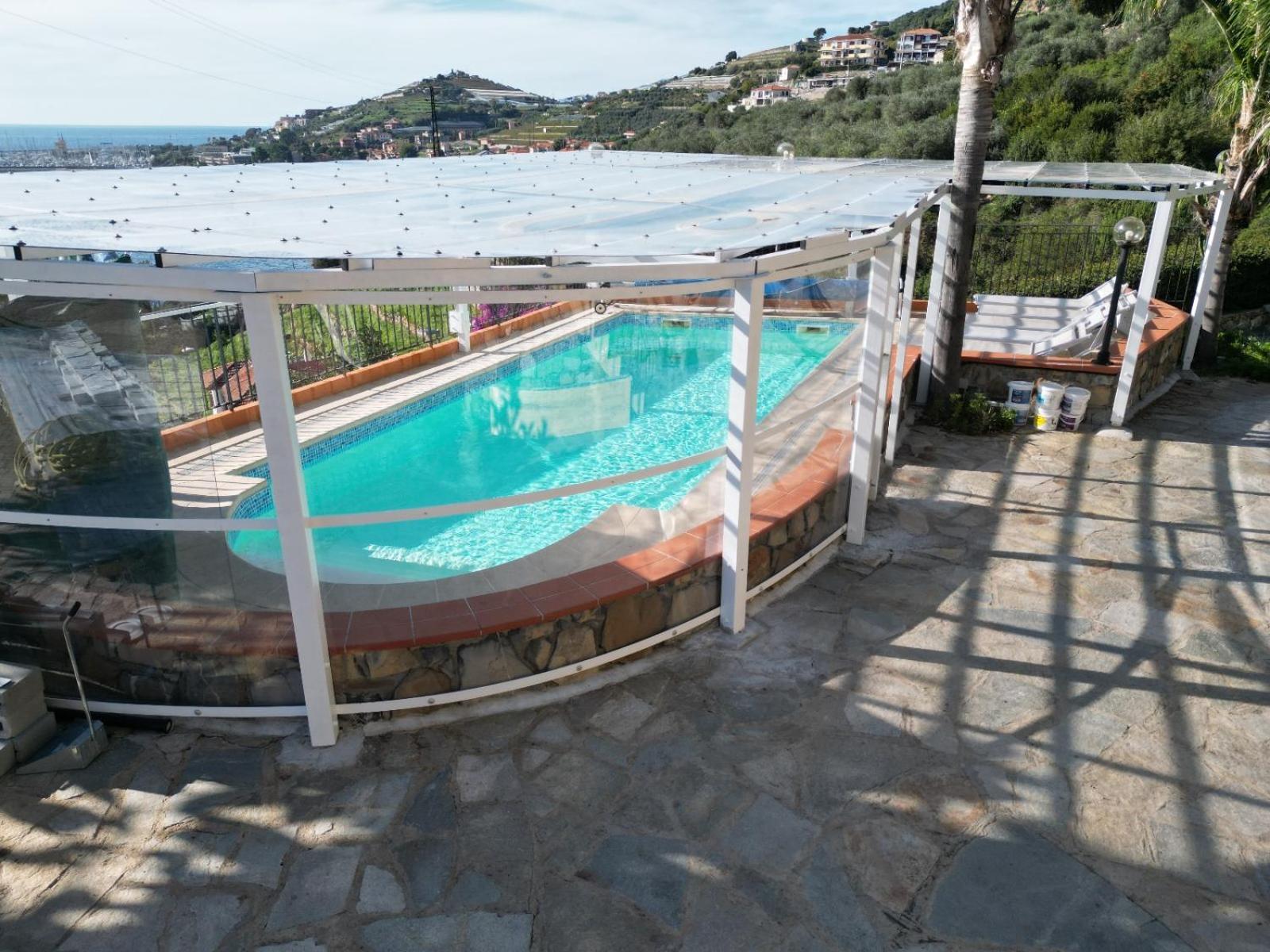 Villa Del Mare Ligure Terme & Spa Piscina A 37 Gradi Санто-Стефано-аль-Мар Экстерьер фото