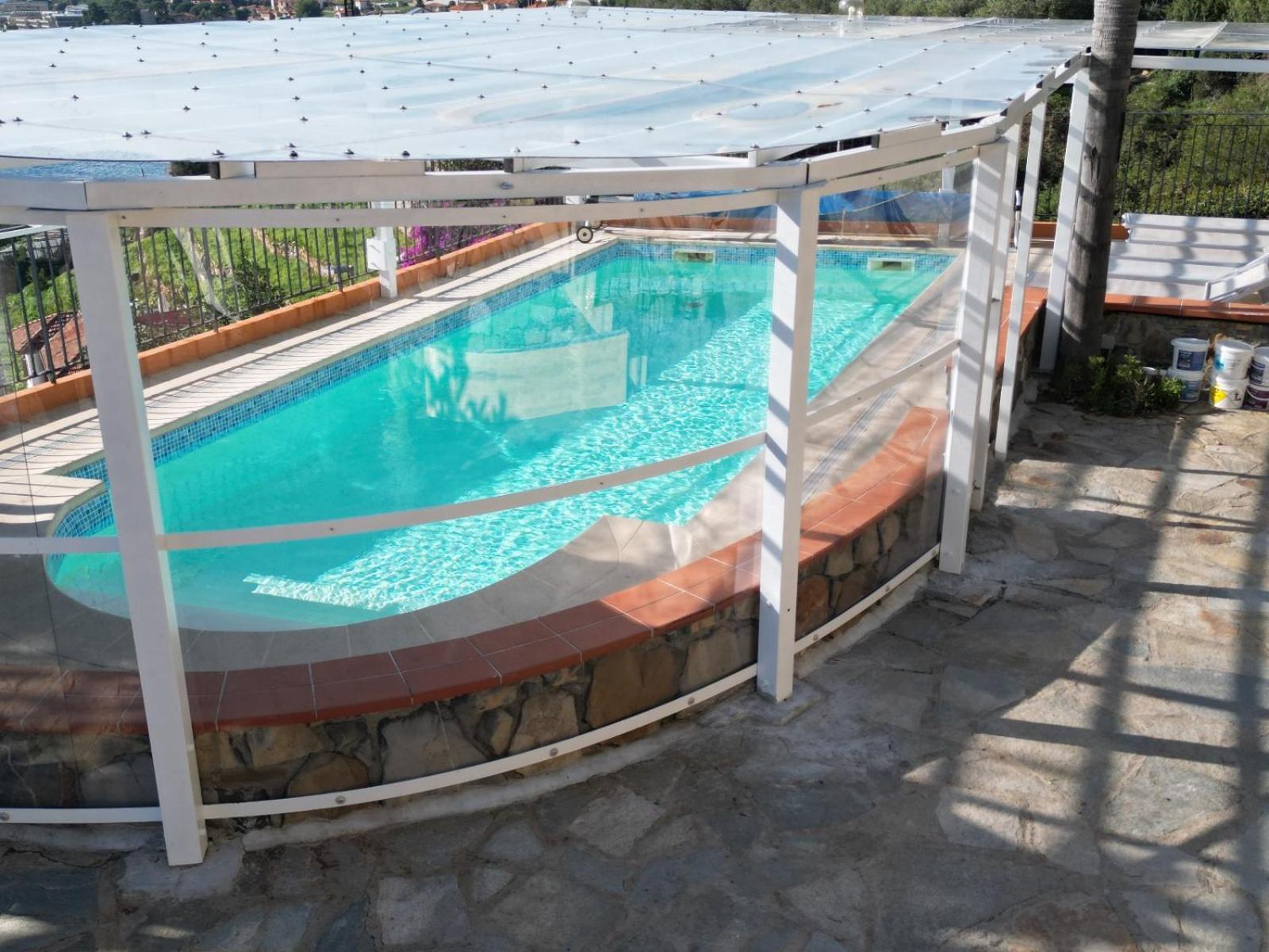Villa Del Mare Ligure Terme & Spa Piscina A 37 Gradi Санто-Стефано-аль-Мар Экстерьер фото