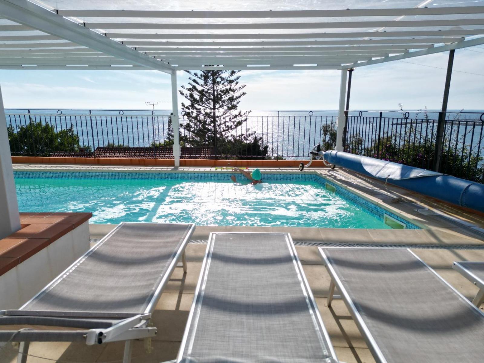Villa Del Mare Ligure Terme & Spa Piscina A 37 Gradi Санто-Стефано-аль-Мар Экстерьер фото