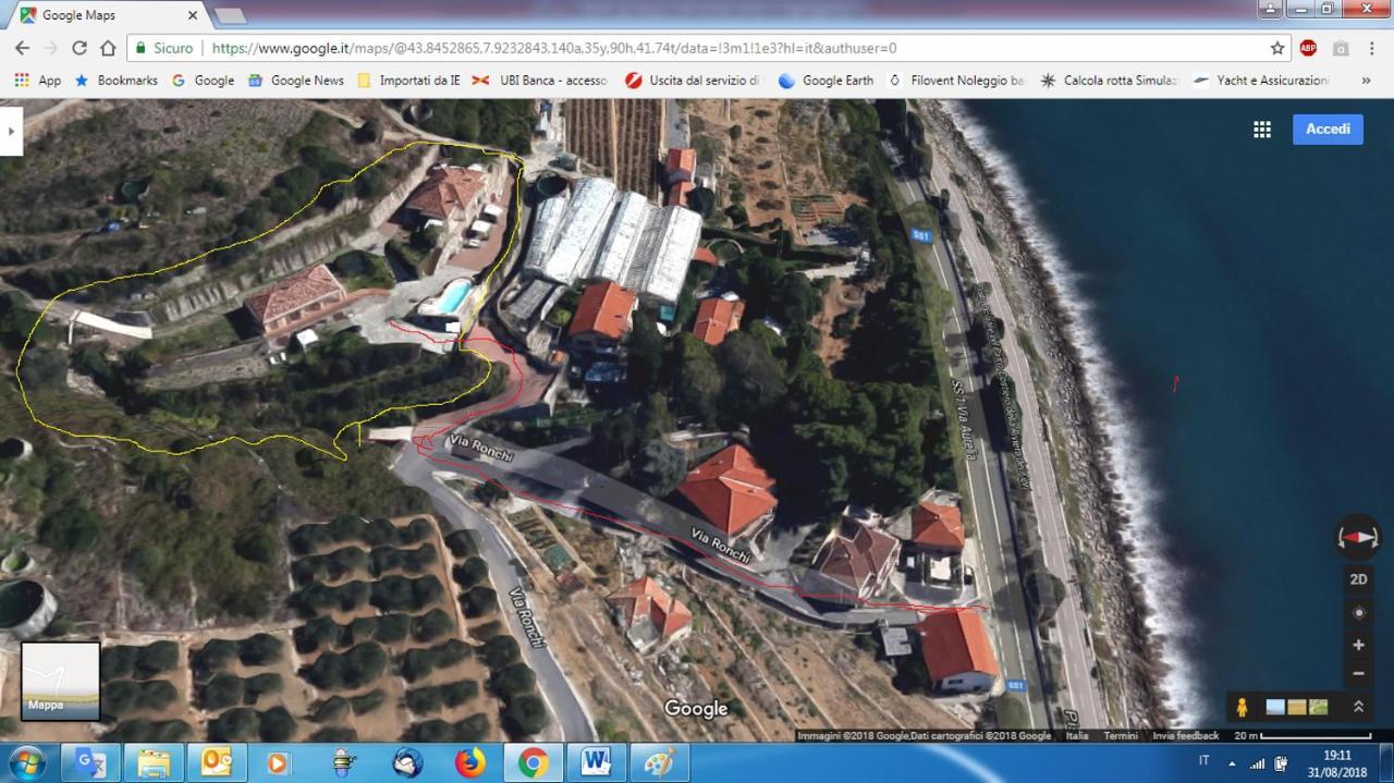 Villa Del Mare Ligure Terme & Spa Piscina A 37 Gradi Санто-Стефано-аль-Мар Экстерьер фото